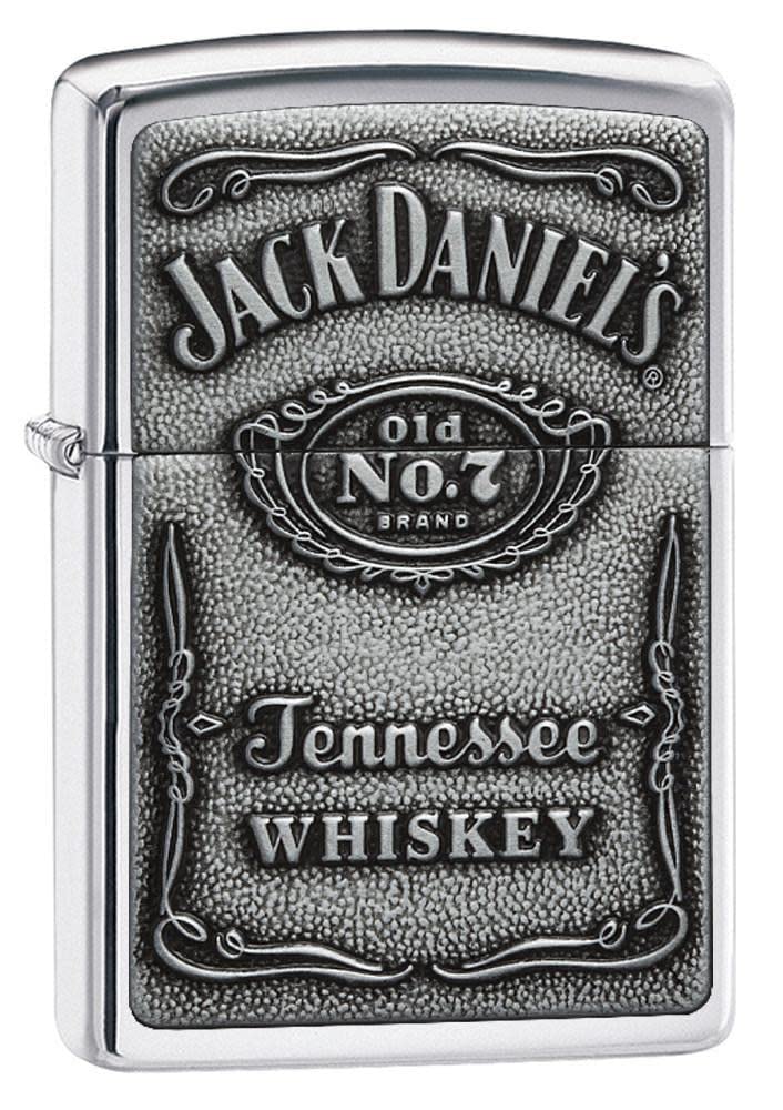 Custom Personalized Zippo Jack Daniel's Classic Windproof Lighter Free Engraving (Gold EB)