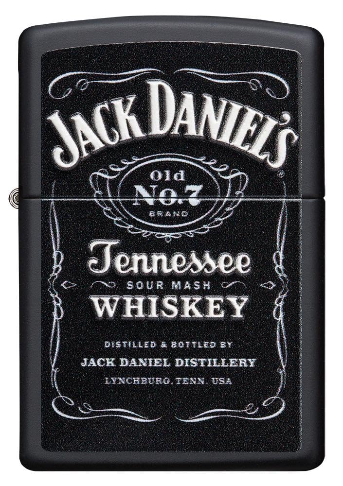 Custom Personalized Zippo Jack Daniel's Classic Windproof Lighter Free Engraving (Gold EB)
